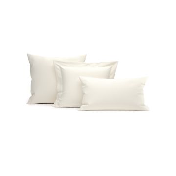 Heckettlane Off-white Kissenbezug Elementi 100 % Baumwoll-Satin