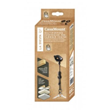 Hängesessel-Aufhängungsset CasaMount Black - La Siesta