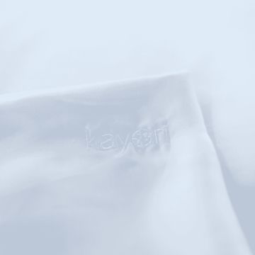 Kayori dekbedovertrek Daiki Tencel© - Wit