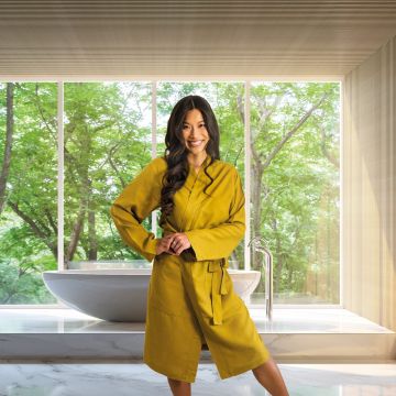 Kayori Izakaya Kimono Tencel - Gold