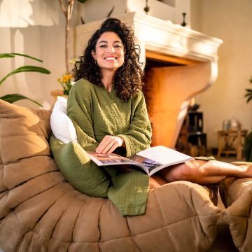 Kayori Cato Badjas - Donkergroen - Katoen