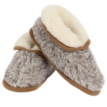 Hausschuhe aus Merinowolle, High Model Mixed