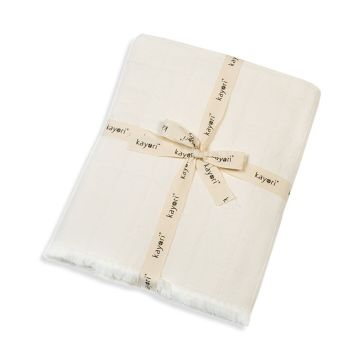 Kayori bedsprei Sapporo - Wit