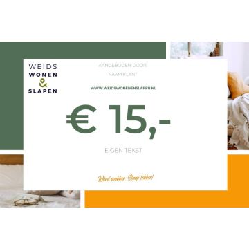 Wake Up Sleep Well Gutschein 15 €